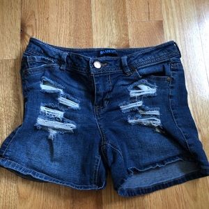 Jean short shorts
